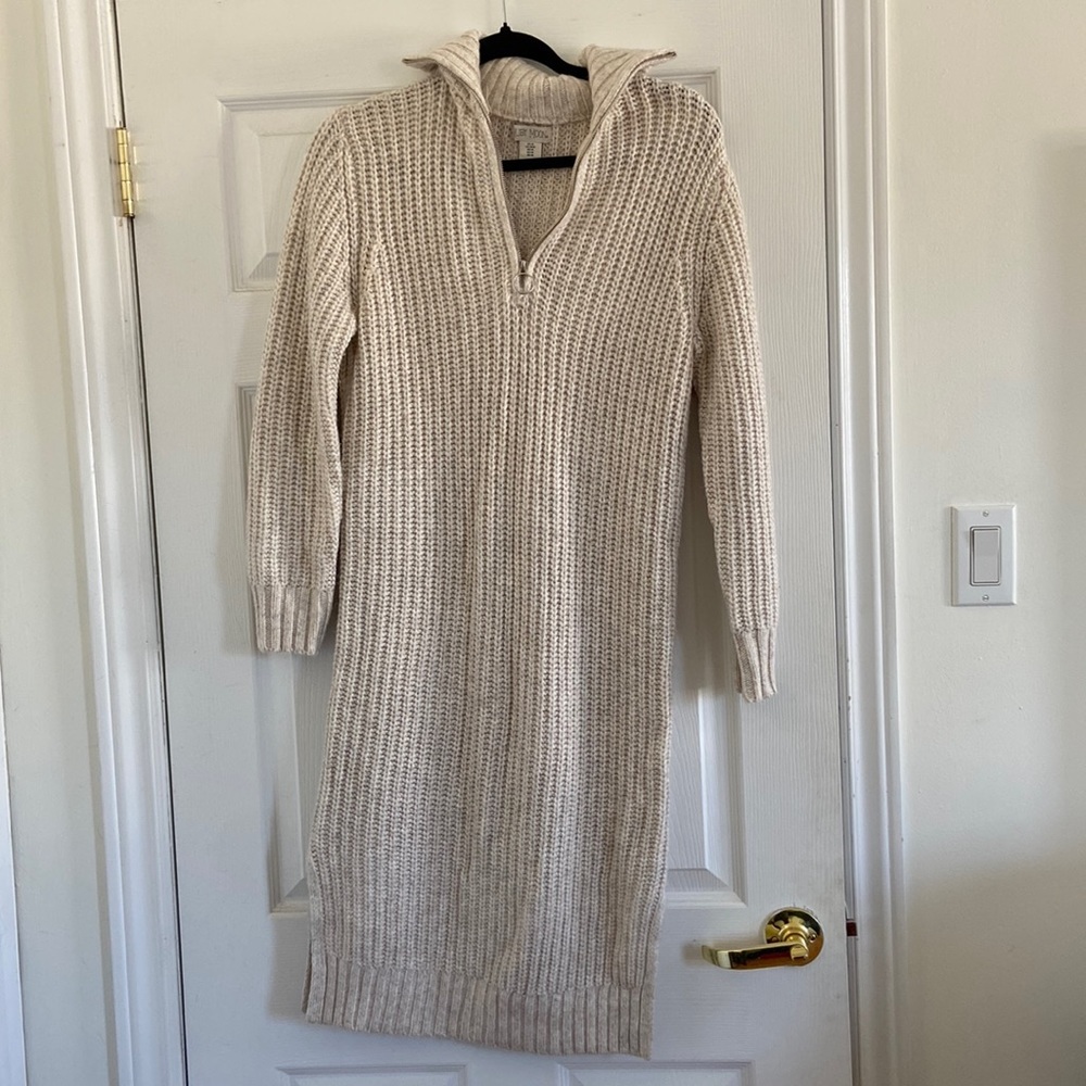 New knit sweater dress